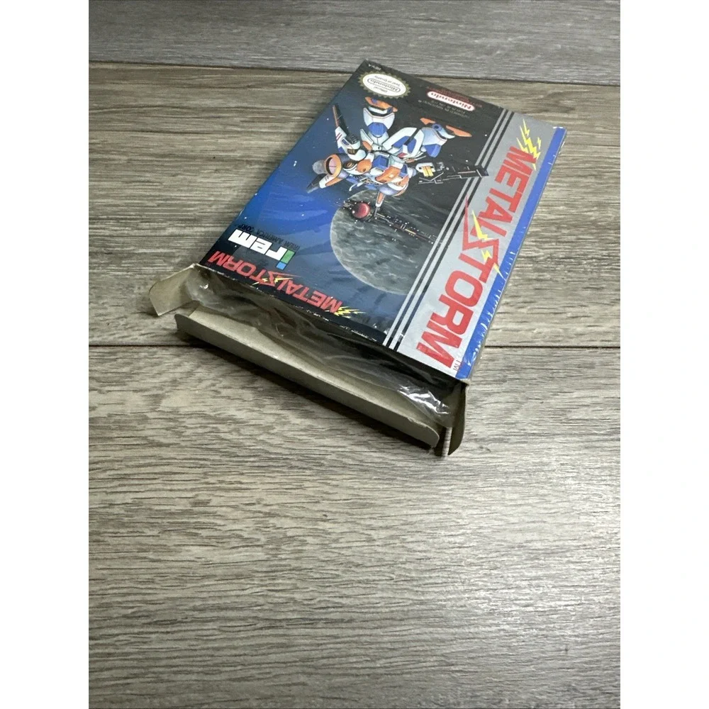 Metal Storm CIB Complete In Box AUTHENTIC (Nintendo Entertainment System,‎ 1991)